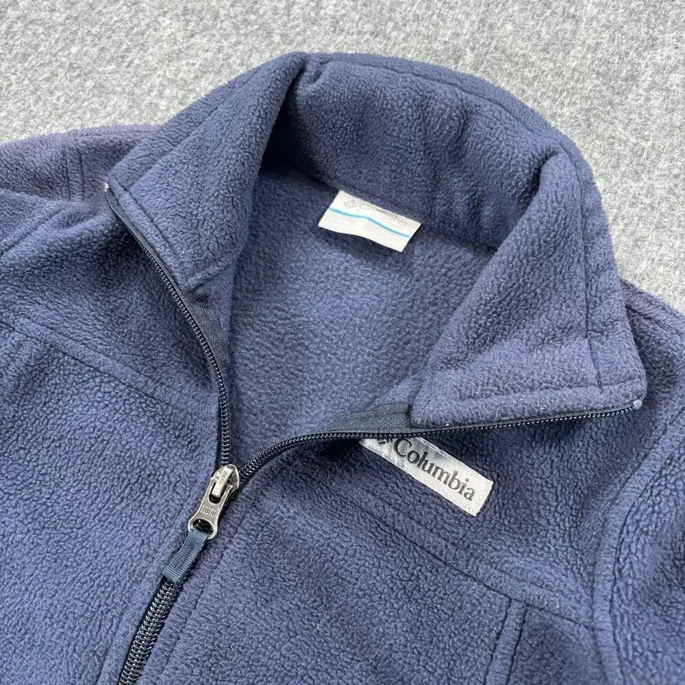 Columbia Boys Steens Mountain II Fleece Jacket WB6760 Navy Blue XXS 4/5